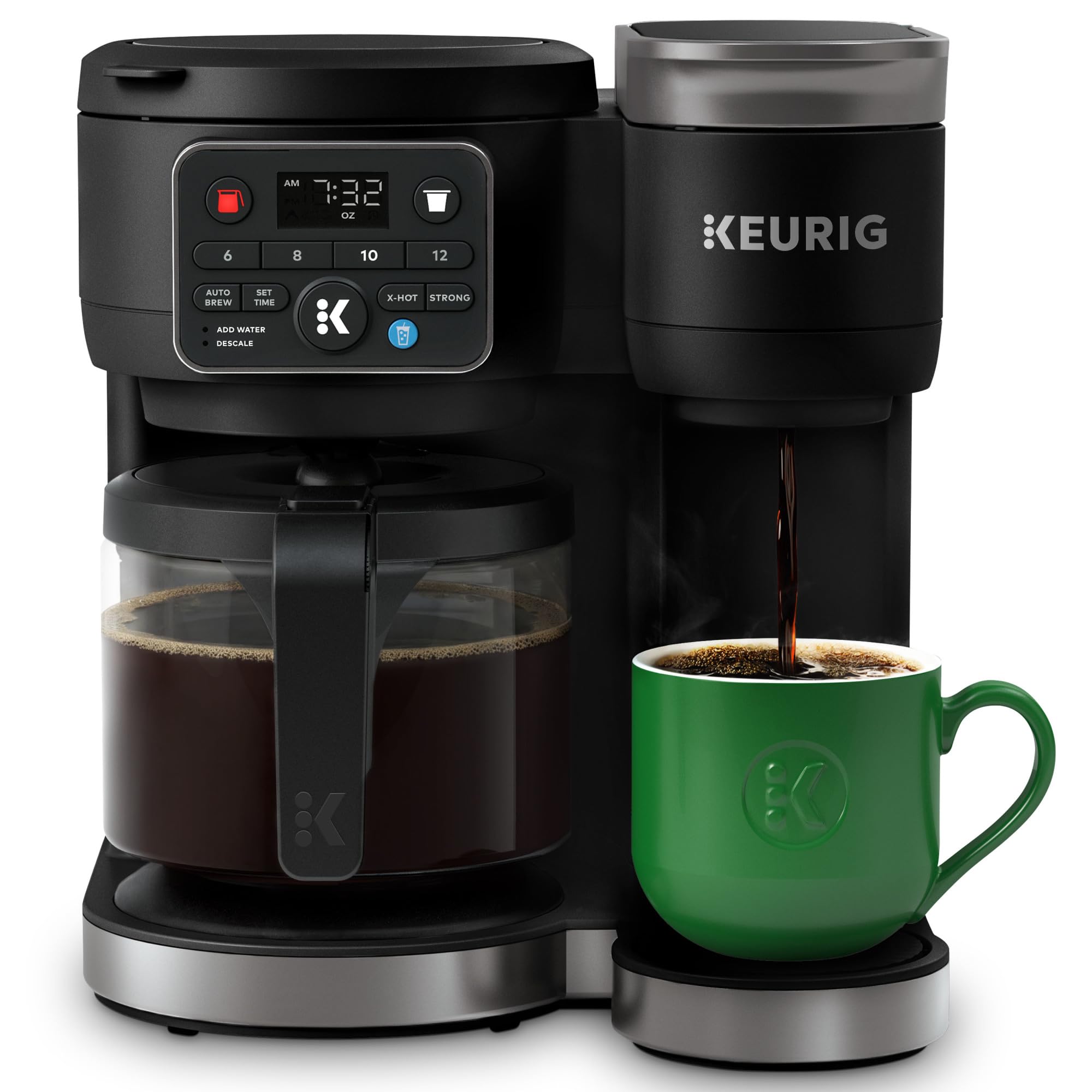 Keurig Cafeteira K-Duo Hot & Iced Single Serve & Jarro, Tecnologia